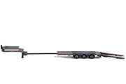 22-1210 | 3 Axle Low Loader with Ramps - GREY
