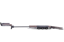 22-1210 | 3 axle semi low loader grey with ramps