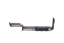 22-1210 | 3 axle semi low loader grey with ramps