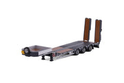 22-1210 | 3 Axle Low Loader with Ramps - GREY