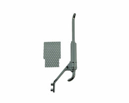 82277 | Standing exhaust pipe short chrome