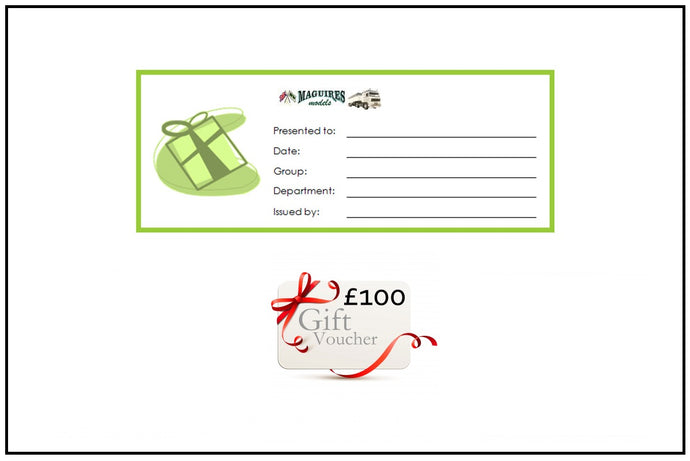 MMV-100 | Gift Voucher £100.00