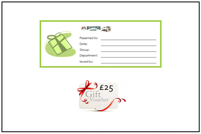 MMV-25 | Gift Voucher £25.00