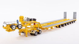 ZT09073 | CHROME YELLOW; 2X8 DOLLY + 7X8 STEERABLE LOWLOADER