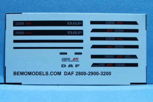 80705 | Decal DAF 2800/2900/3200 (waterbasis)